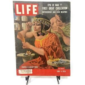 Life Magazine June 4 1956 The Epic of Man Part V The First Great Civilization